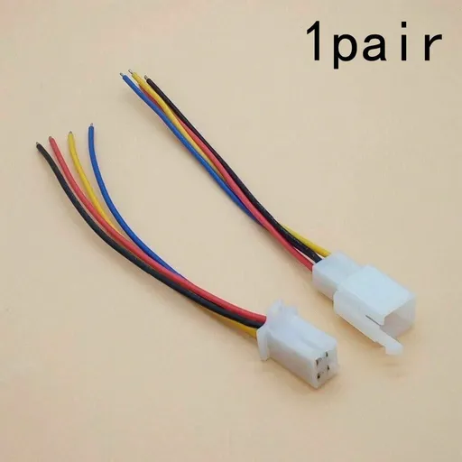 Automotive Connector Car Motorcycle Electrical Plug Socket Kit 2/3/4 Pin Way 2P 4P