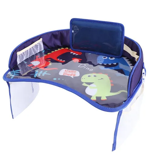 Mu suo Cartoon Car Seat Dining Table Oxford Cloth Fold Jurassic dinosaur