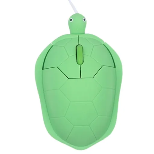 Green for Shape USB Corded Mouse Optical Mice for Notebook PC Laptop Computer 1200DPI 3 Buttons with 3.6 Fe