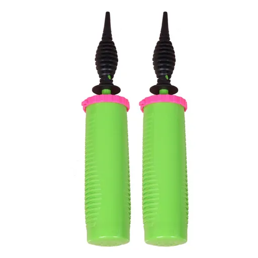 2pcs Balloons Inflator Large Air Output Labor Saving Portable Balloons Hand Pump for Wedding Party