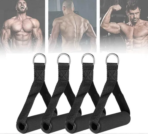 4pc Resistance Band Grip Pull Up Replacement, Grip Strength Training Accessories Gym Yoga