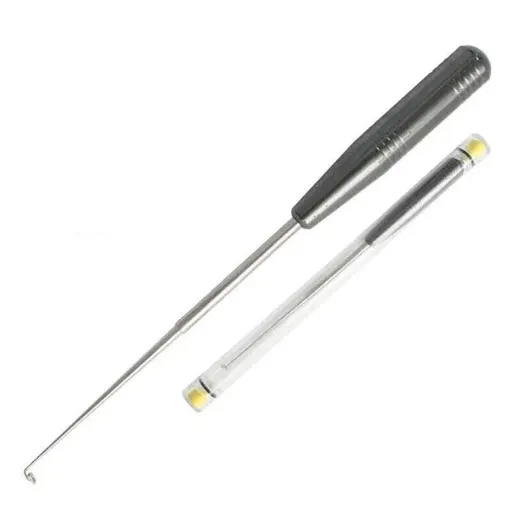 Fishing Hook Remover Stainless Steel Fishhook Dehooker Hook Detacher Extractor - Grey