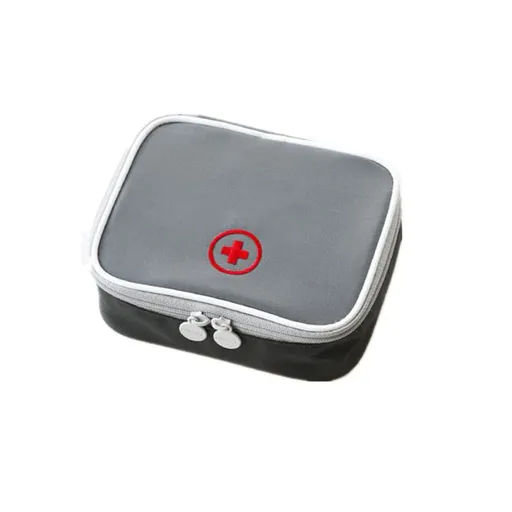 Mini First Aid Kit Portable Travel Medicine Bag Multifunctional Medical Organizer Storage Bag for Outdoor Activities -2pcs