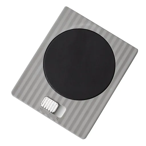 Mug Warmer 2 Temperature 2 Modes Adjustable Constant Temperature USB Beverage Warmer For Egg Cake Wet Towels 220V Grey