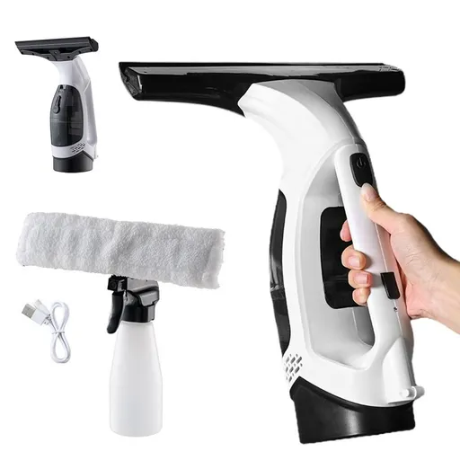 Electric Window Cleaner Automatic Dirty Water Recovery 150ml Tank for Efficient Glass Cleaning