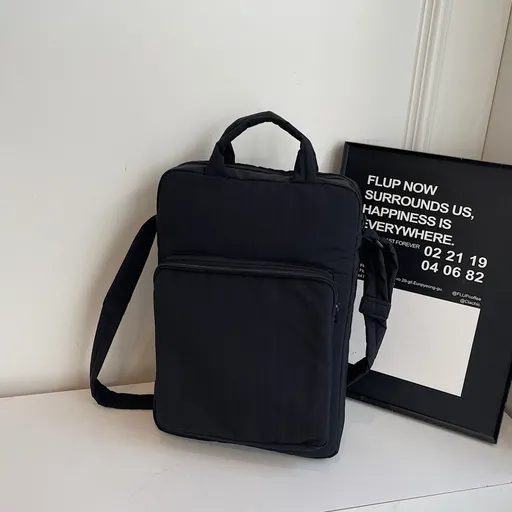 Chic black Laptop Backpack for Women - Lightweight and Spacious