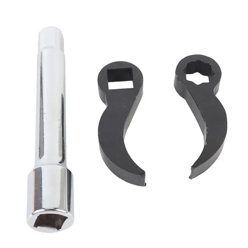 Pry Bar Wrench Adapter Set 8pt Drive 1/2in Adapter Stainless Steel Rugged Construction for Automotive Repairing