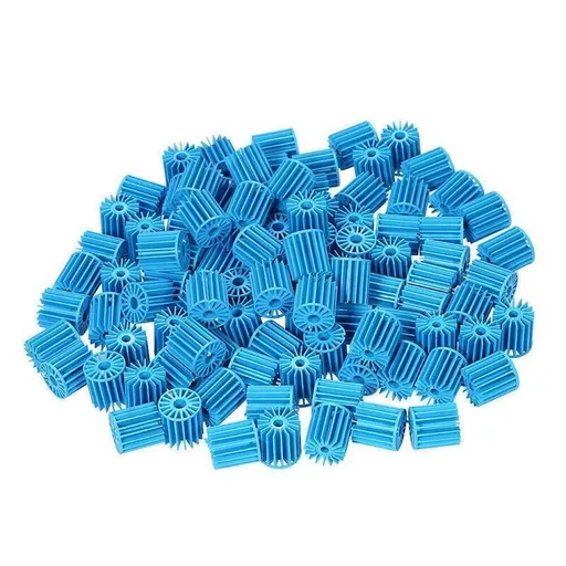 100-300X Bio Balls Aquarium Marine Fish Tank Pond Sump Filter Media Biological - Blue 100PCS