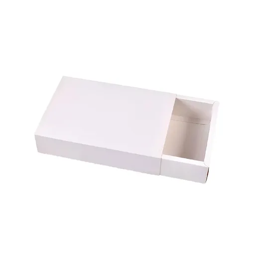 25X White Kraft Paper Drawer Jewelry Package Necklace Bracelet Gift Package box - 20.5*15.5*4-25pcs
