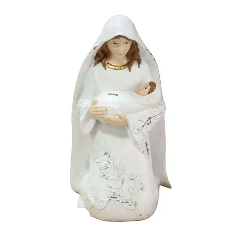Christmas Nativity Figures Ornaments Resin Craft Traditional Nativity Scene Figures Resin Figures Statue Christ Birth of Jesus Ornaments