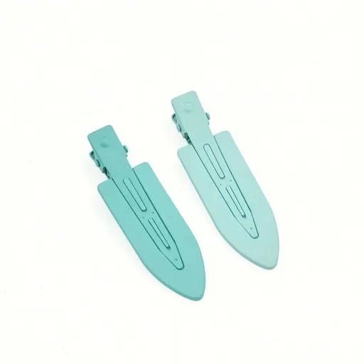Clips No Crease Hair Clips- Macaron Hair Clips for Styling Sectioning, Curls Hair Styling Clips Hair Barrettes for Women（4pcs）