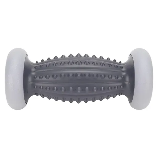 Foot Massage Roller Muscle Relaxation Yoga Exercise Tool for Home Use - Grey-Black
