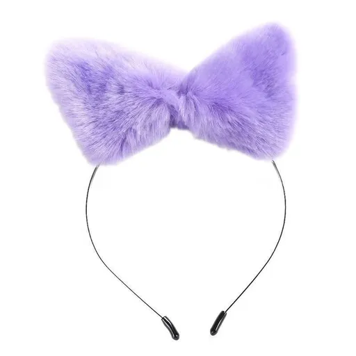 House Of Dasein Furry Fox Ears Pet Play Ddlg Littles Cosplay - Purple