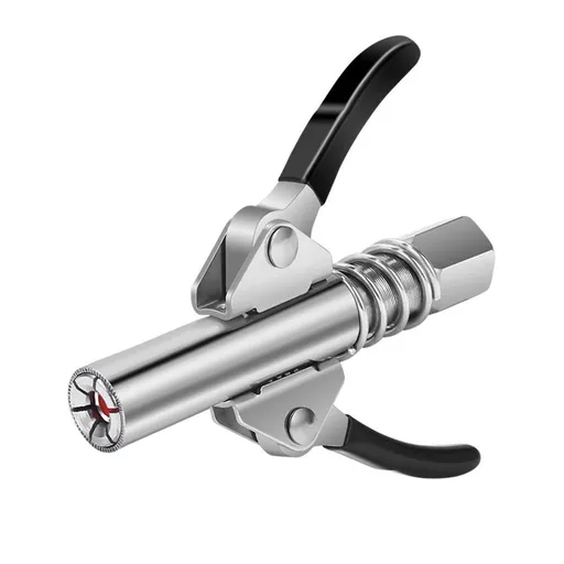 Butter gun with flat head nozzle, German style butter nozzle, butter gun head, high-pressure butter nozzle