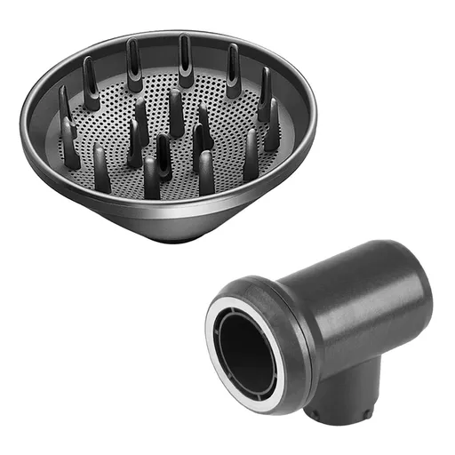 Hair Dryer Diffuser Nozzle With a Adaptor for,Attachment Parts for into Hair for Airwrap Styler Into A Hair Dryer Combination