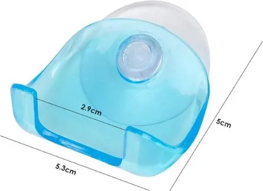 Self-Adhesive Razor Holder | Razor Tray | Self-Adhesive Razor Holder | Hook for Razor | Hanging Razor | Blue