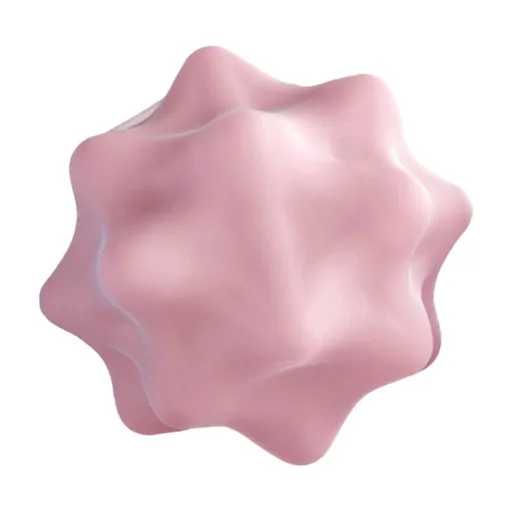 Fitness Massage Ball for Myofascial Release, Deep Tissue Trigger Point relaxation for Muscle support, Back, Neck, Shoulder and Foot Massage - Pink