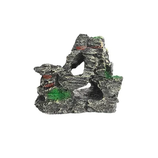 Aquarium Rockery Landscaping Cave Mountain View Decoration Ornament Fish Tank - GS1002