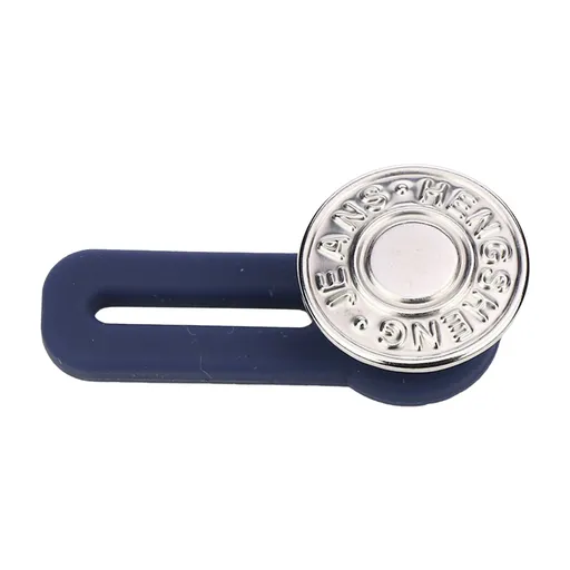 Jeans Button Extender , 1 Button Extender Button Extenders for Jeans Pants Button Extender Waist Extenders for Pants for Women for Men No Sewing Instant Waistband Extension 11.8 Inches 11.8" Silver
