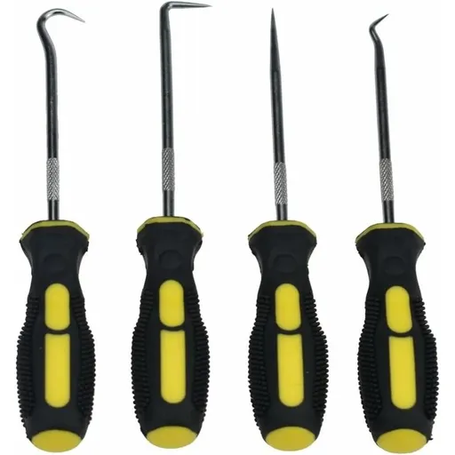 Precision Hook Pick, Oil Seal Hook, High Quality Oil Seal O-Ring Puller, 4 pcs
