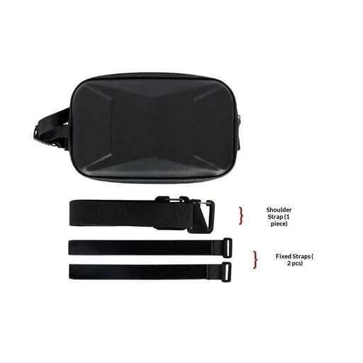 Bike Handlebar Bag, Waterproof Bike Front Bag, 3L Bicycle Frame Storage Bag Bike Pouch for Road Mountain Bicycle Cycling Travel Hiking (Black)