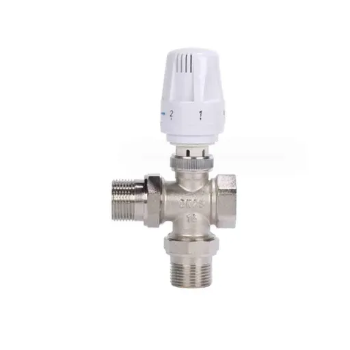 Radiator Valve Three-way radiator thermostatic control valve automatic temperature control valve For Floor Heating Valve