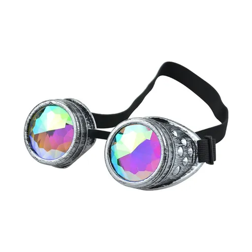 Steampunk Retro Motorcycle Goggles, Vintage Riding Cosplay Eyewear