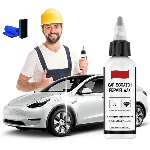 Car Scratch Repair Wax, Car Polish, Upgraded Car Scratch Remover & Wax Polish, Multi-effect Protection, Polishing Paint Restorer, For Car Scratches Repairing and Polishing