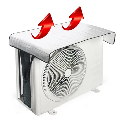 Air Conditioner Unit And Heat Pump Cover ,Indoor Air Conditioner Cover For Window Air Conditioner Unit, With Adjustable