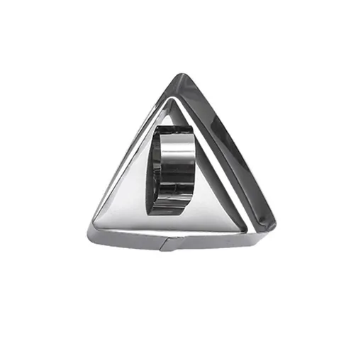 Cake ring mold 1 triangular cooking ring with food press - small dishwasher safety stainless steel mousse mold