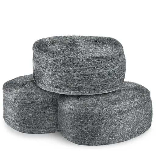 Steel Wool 0000 15oz(30ft) - 0000 Steel Wool for Glass Fine Steel Pads for Chrome or Wood Polishing Weep Hole Covers for Brick Walls Fill Fabric l Fabric Pad Mice Control
