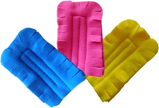 Hand Duster - Reusable, Dry Duster - 3-Pack (Rose red/Blue/Yellow)