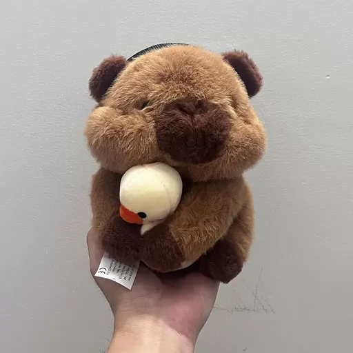 Capybara Hold Duck Chalk Bag Rock Climbing Chalk Bag