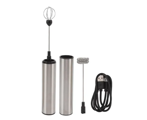 Electric Mini Blender, Handheld, Auto Stainless Steel Detachable Milk Foamer for Home Kitchen