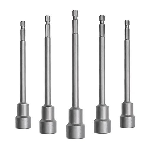 1Pc 150Mm Hexagon Nut Driver Drill Bit Adapter Socket Wrench Extension Sleeve 9Mm Smile Home 17Mm