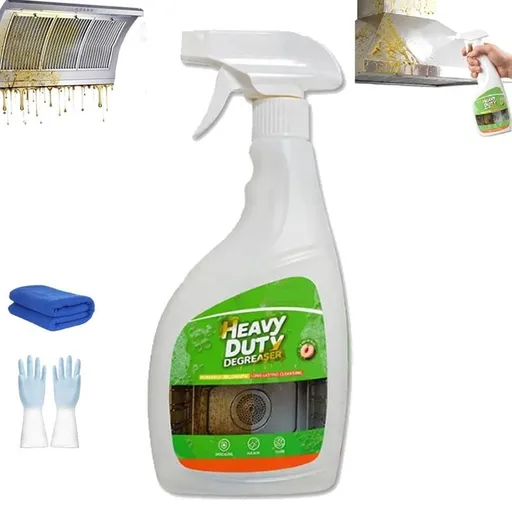 Heavy Duty Degreaser Spray, New Multi Purpose Kitchen Oil Cleaner Spray, All Purpose Kitchen Cleaning Degreaser Spray for Grease, Grime, And Stains