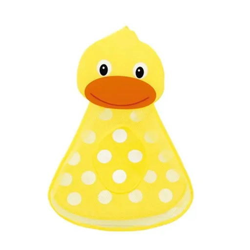 Cute Animals Mesh Bath Toy Storage Organizer with 2 Suction Cups, Bathtub Toy Organizer Mesh Bath Net Storage Baby Tub （2pcs）