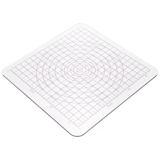 White Acrylic Clay Rolling Board for Pottery and Sculpture, Lightweight Craft Tool