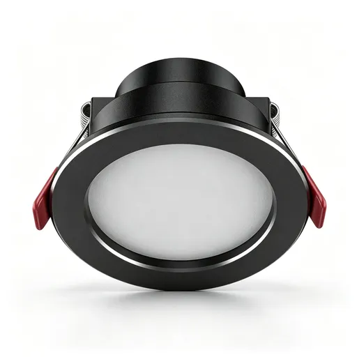 4 Pack Black Silver Flagship Full Spectrum 98 CRI 7W Tri-Color | Recessed LED Downlight | Christmas Dimmable Contrast Premium 4-Set | 3-Color Tunable Two-Tone Full Spectrum Lamp