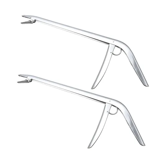 2pcs Stainless Steel Unhooking Device Fish Clamp Clip Catch Fishing Hook Remover Plier Tool Tackle for Fishing Trailer