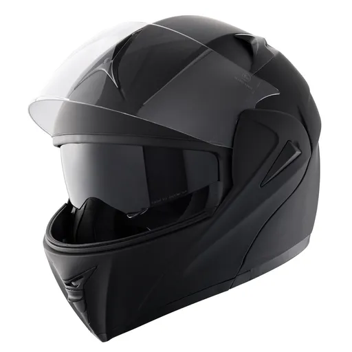 Unmasked Motorcycle Helmet Motocross Helmet with Bluetooth Communication