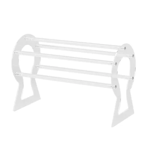 Headband Holder, Clear Headband Organizer, Acrylic Hair Hoop Display Stand, Headband Storage Holder for Women and Girls
