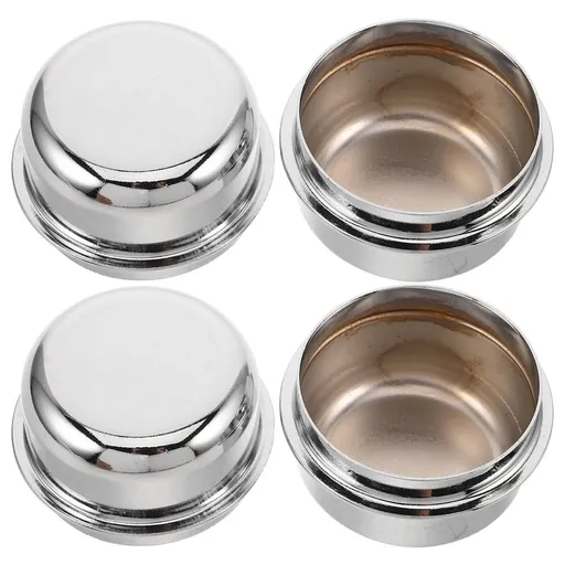 2Pcs Universal Aluminum Trailer Bearing Caps with Easy Installation