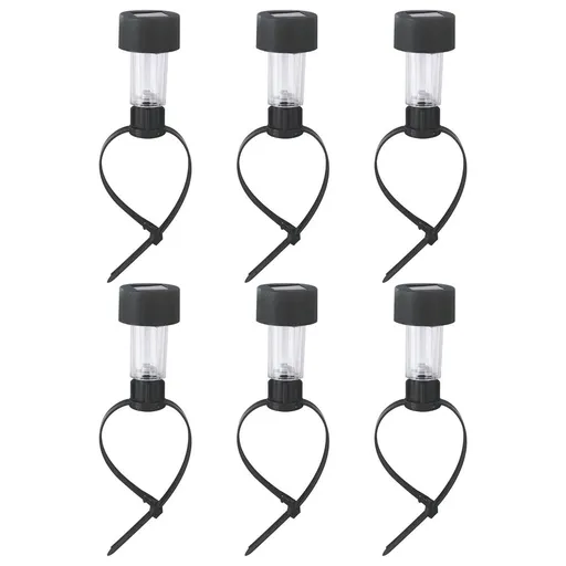 Solar LED Pool Light for Above Ground Pool Fence Decor - 6 Pack Solar Powered Pool Lights for Night Swimming, Backyard Party, Trampoline, Garden Decoration - Energy Saving Automatic Pool Accessories