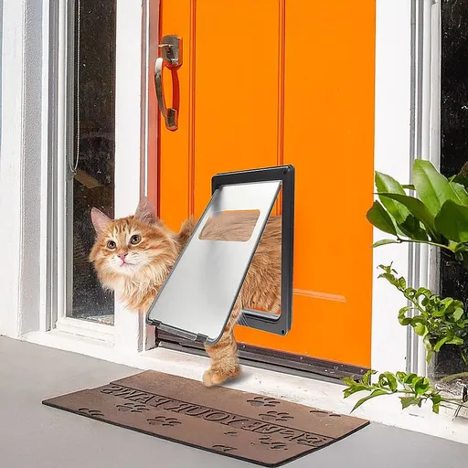Extra Large 2 Way Lockable Cat Dog Pet Flap Door
