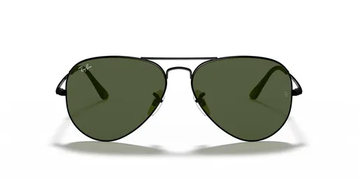 Aviator Metal II in Black and Green Sunglasses