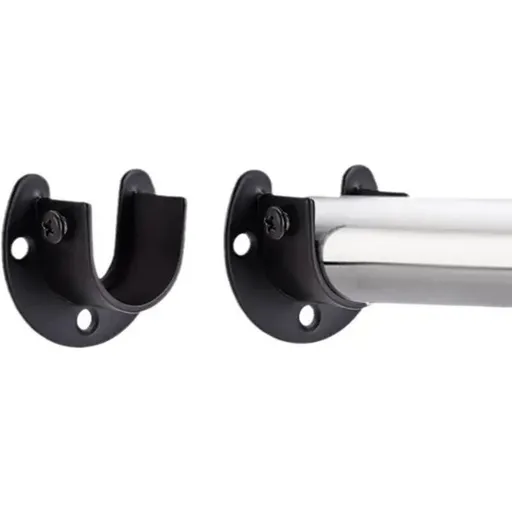Stainless Steel U-Shaped Shower Curtain Rod Bracket 200KG