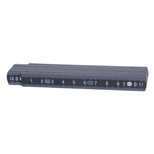 Easy Carry 1 Meter Foldable Ruler with Metal Rivets Engineering Measurement Device for Home Renovations & Classroom Use