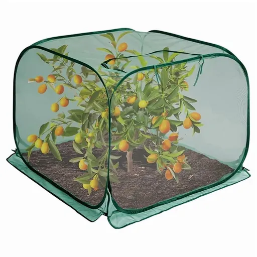 New Foldable Plant Protector Mesh Cover Anti-Frost Plants Greenhouses Seedlings Protective Gardening Netting Raised Bed