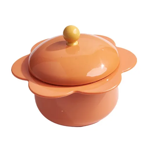 Sunflower Instant Noodle Bowl Stainless Rice Bowl Stainless Steel Bowls with Lids Rice Bowl with Lid Ramen Bowl Fruit Salad Cover